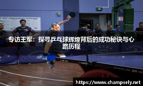 专访王军：探寻乒乓球辉煌背后的成功秘诀与心路历程